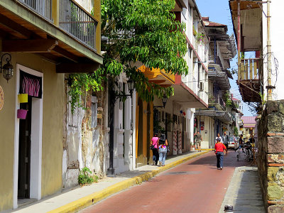 Le vieux quartier de Panama city