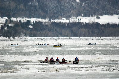 Sur le fleuve St-Laurent