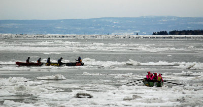 Sur le fleuve St-Laurent