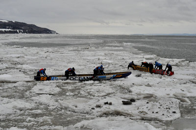 Gros plan sur le fleuve