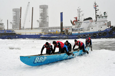 La course en canot du Grand dfi 2014