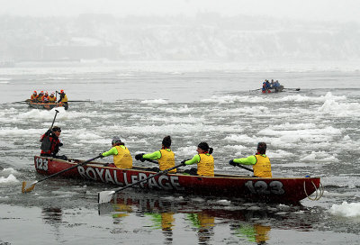 La course en canot du Grand dfi 2014