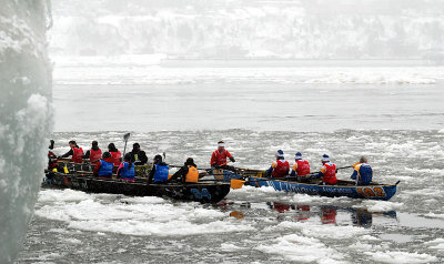 La course en canot du Grand dfi 2014