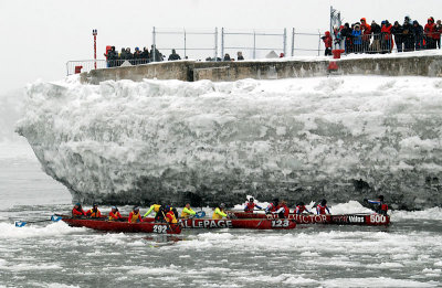 La course en canot du Grand dfi 2014