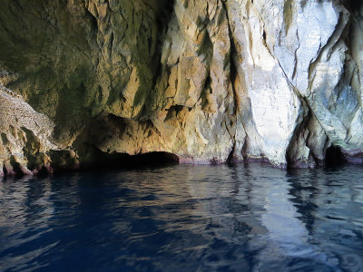 Promenade en bateau  la Grotte bleue, Malte