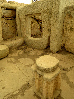 Site archologique de Hagar Qim, ile de Malte