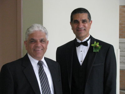 dad and little bro
