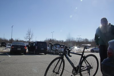 Bike/Trike riding at Ramapo College,Mahwah,NJ