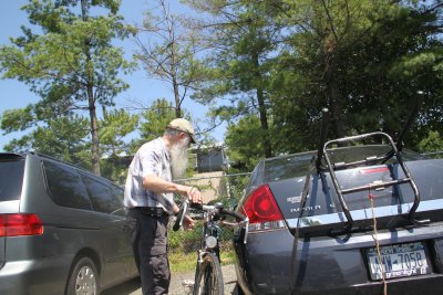 bike/Triking around Tallman State Park & Piermont, NY