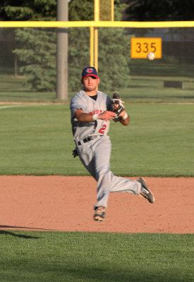 Nick Jr. playing SS for the Northern Colorado Beavers collegiate team, summer 2013