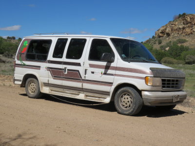 The Quetzalmobile at Cottonwood Canyon