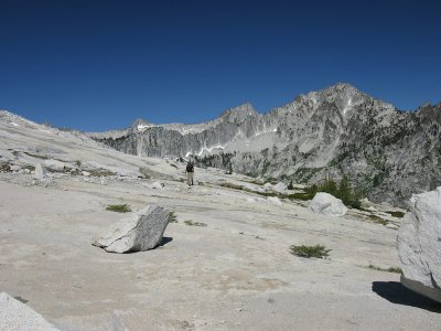 Smooth granite means easy walking