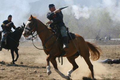 Civil War Re-creation @ Toms Farm in Corona, ca 2013