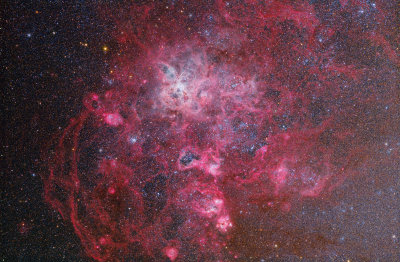 Tarantula Nebula (30 Doradus & NGC 2070) and Vicinity