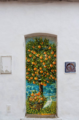 Orange Doorway