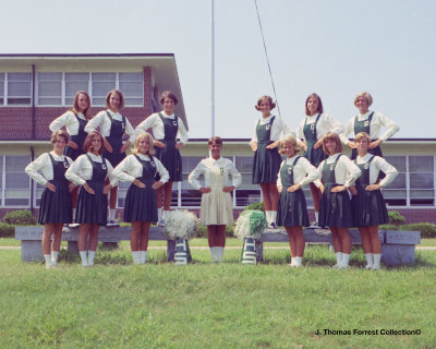 Rose High Cheerleaders 1967