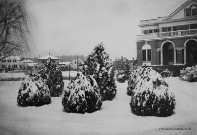 ECU Library  in Snow in 1936