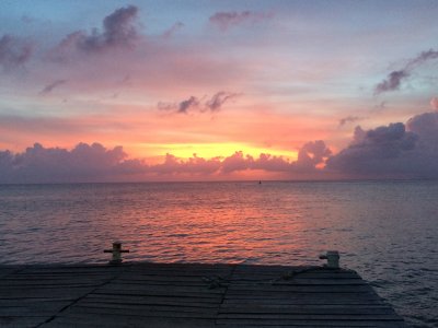 sunset in Cozumel 5/29/14