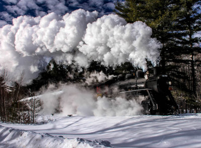 North Conway, New Hampshire - Conway Scenic Railroad