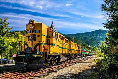 Conway Scenic Railroad North Conway, NH September 2016