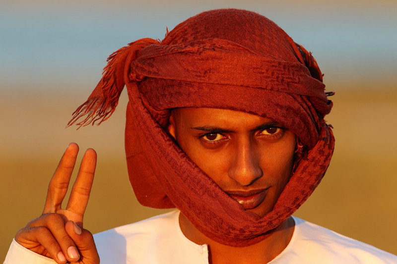 Young proud Omani