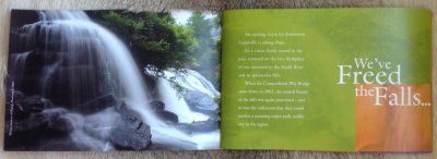 My Falls photo Used in Booklet to Raise Money For Bridge