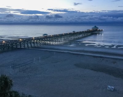 Folly Beach Pier at Sunrise