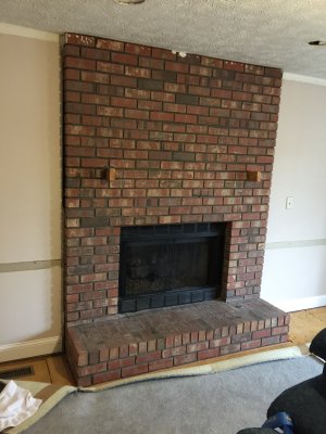 Fireplace - before #1