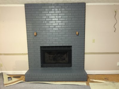 Fireplace - after # 2