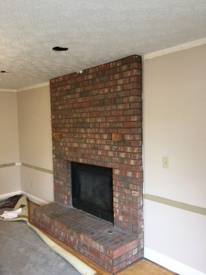 Fireplace - before # 2