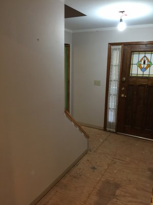 Foyer in progress - 2