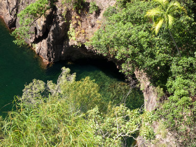 Cave at the base of Tolmer Falls ~ Litchfield National Park