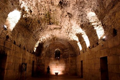 Underground remainings of the Palace of Diocletian