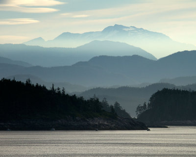 I liked the fading blues on the ridge lines, in British Columbia