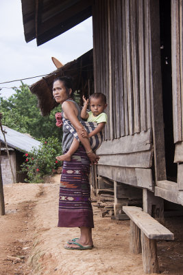 On the Road to Luang Prabang (Khamu Village)