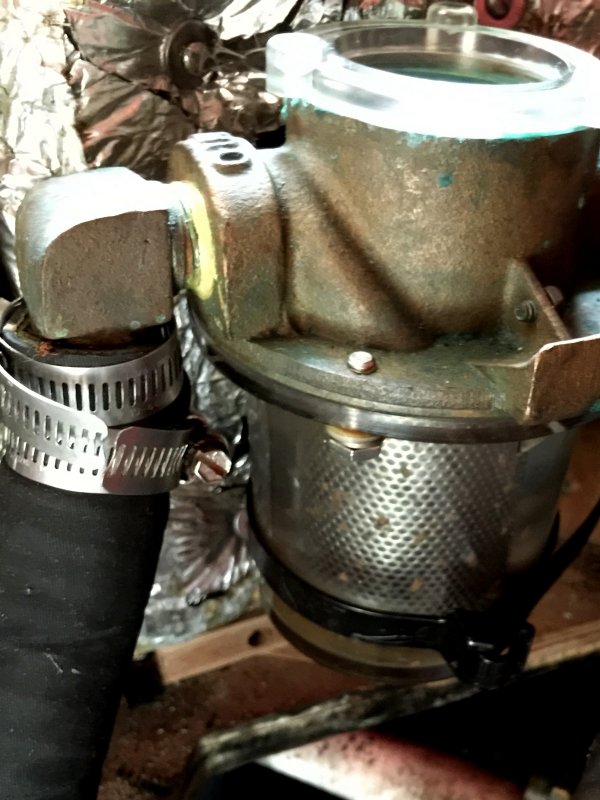 Wrong Elbow for a Strainer