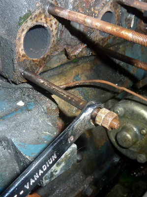 Remove The Old Manifold Studs