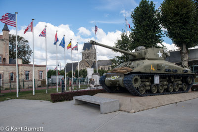 US Army Pershing Tank Normandy