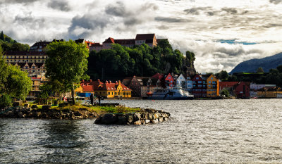 Shooting from Kristianholm dock