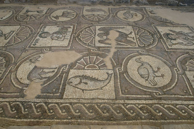 Jordan Petra 2013 2286b Byzantine Church mosaic.jpg