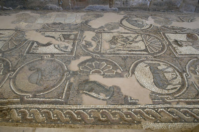 Jordan Petra 2013 2289b Byzantine Church mosaic.jpg