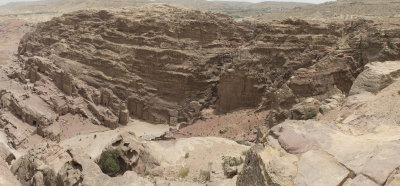 Jordan Petra 2013 1949 panorama View of Kings Tombs from high.jpg