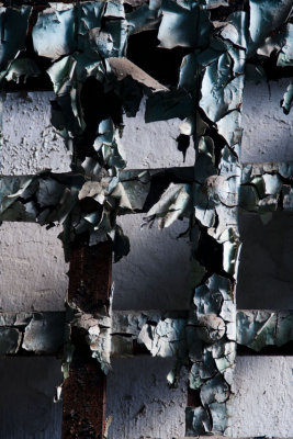 Peeling paint