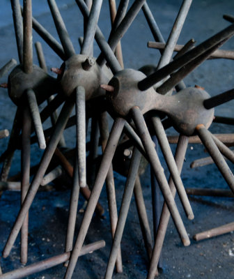 Wooden spindles 2