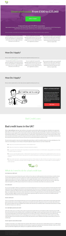 Unsecuredloans4u Infographics