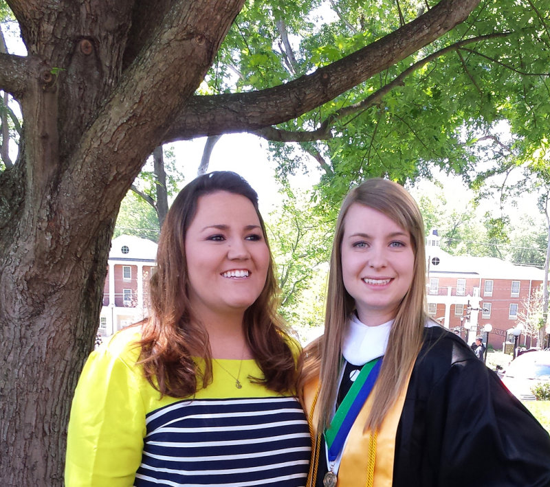 Elena and Katie