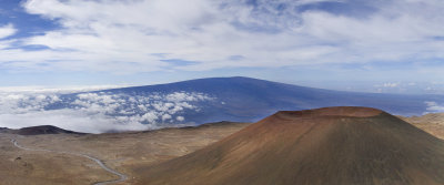 Mauna Kea Summit Towards Mauna Loa