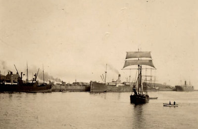 old postcards and photos (1900s)