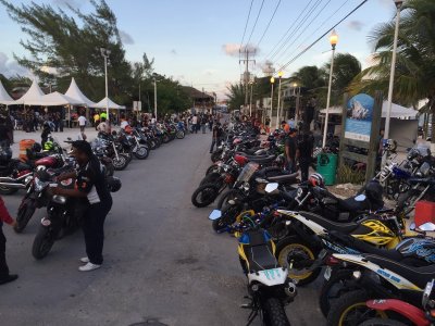 Yearly motorcycle club gathering