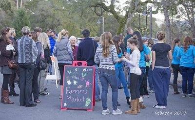 Gathering at the Market